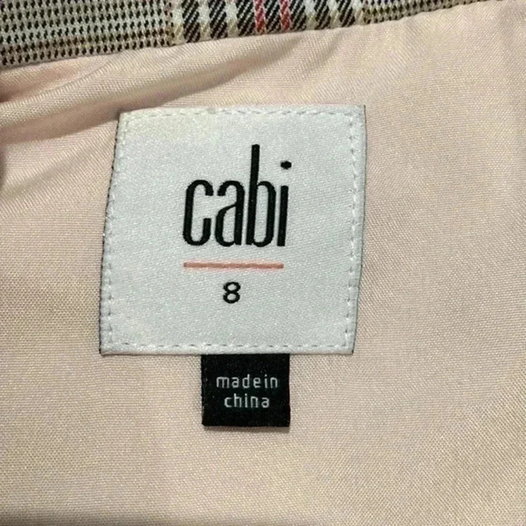 New with tags Cabi cranberry crush sleuth blazer - Picture 4 of 6